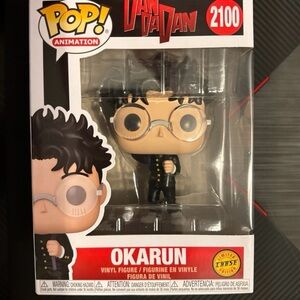 Funko Chase Okarun Vinyl Figure.
